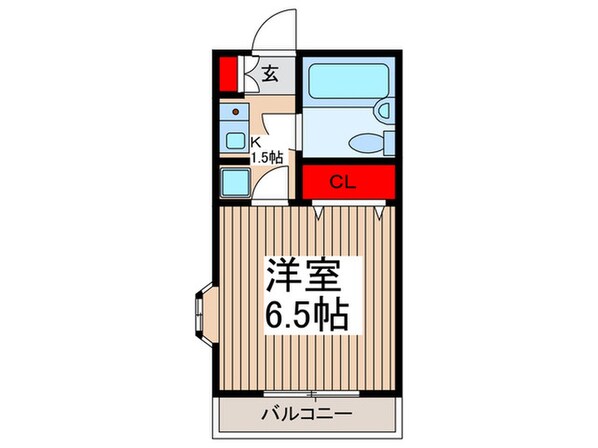 パシフィックハウスの物件間取画像